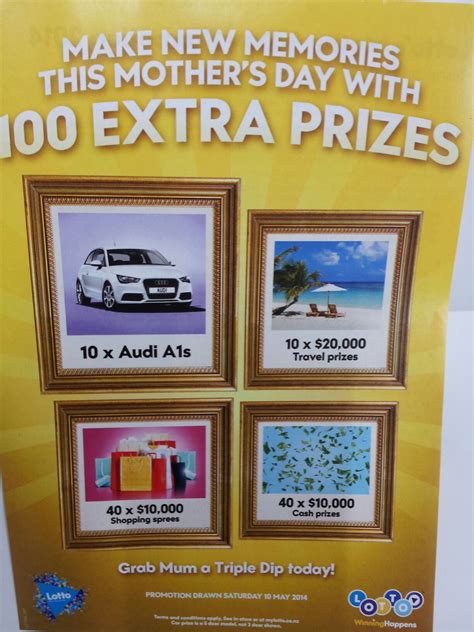 lotto triple dip|Triple Dip Mother's Day Promotion .